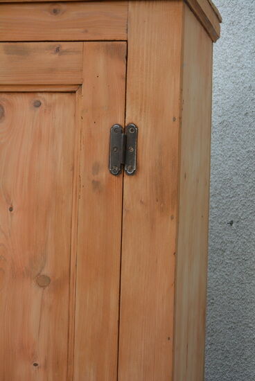 Natural wood cabinet