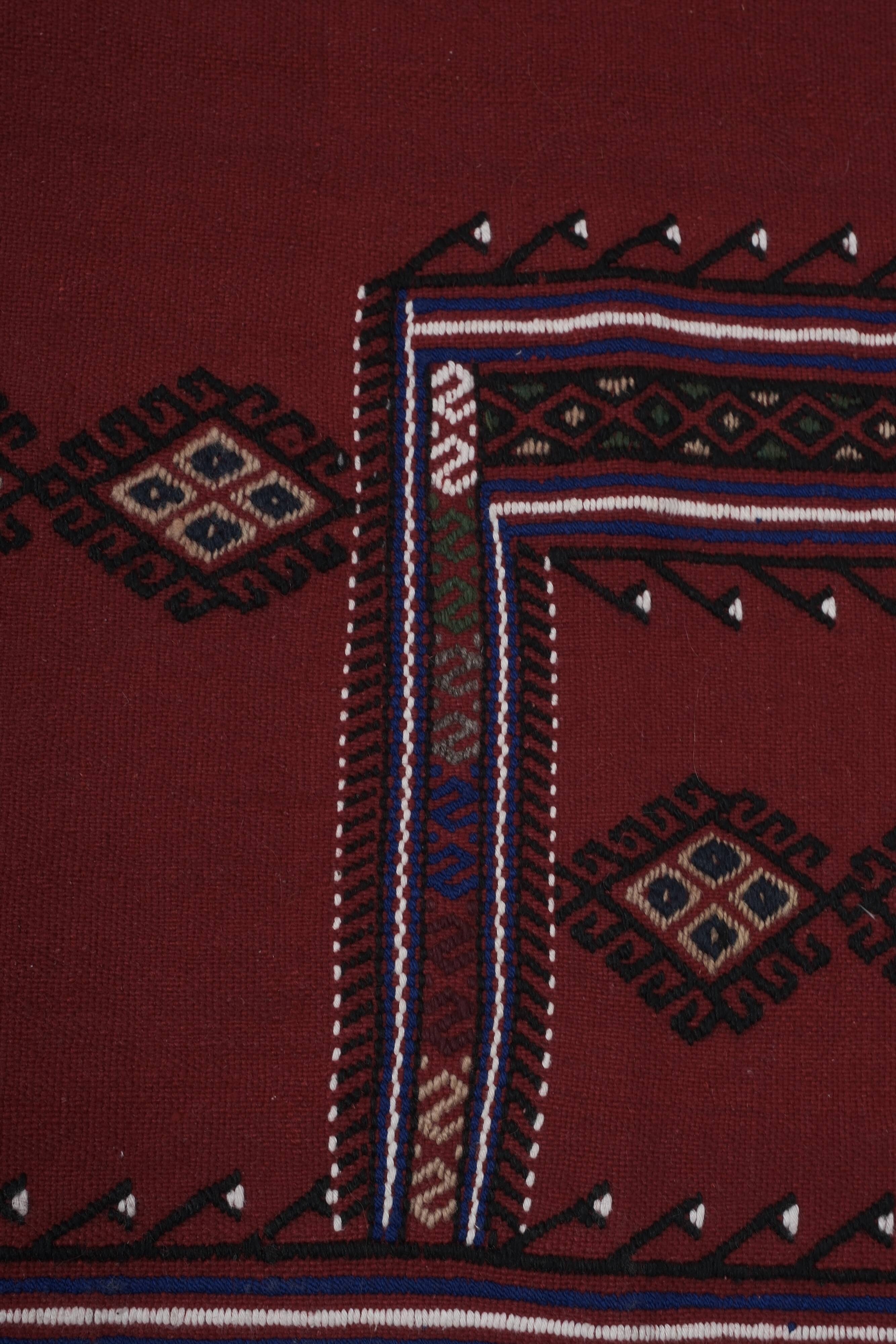 Vintage Turkish Oushak Handwoven Rug 144x240 cm