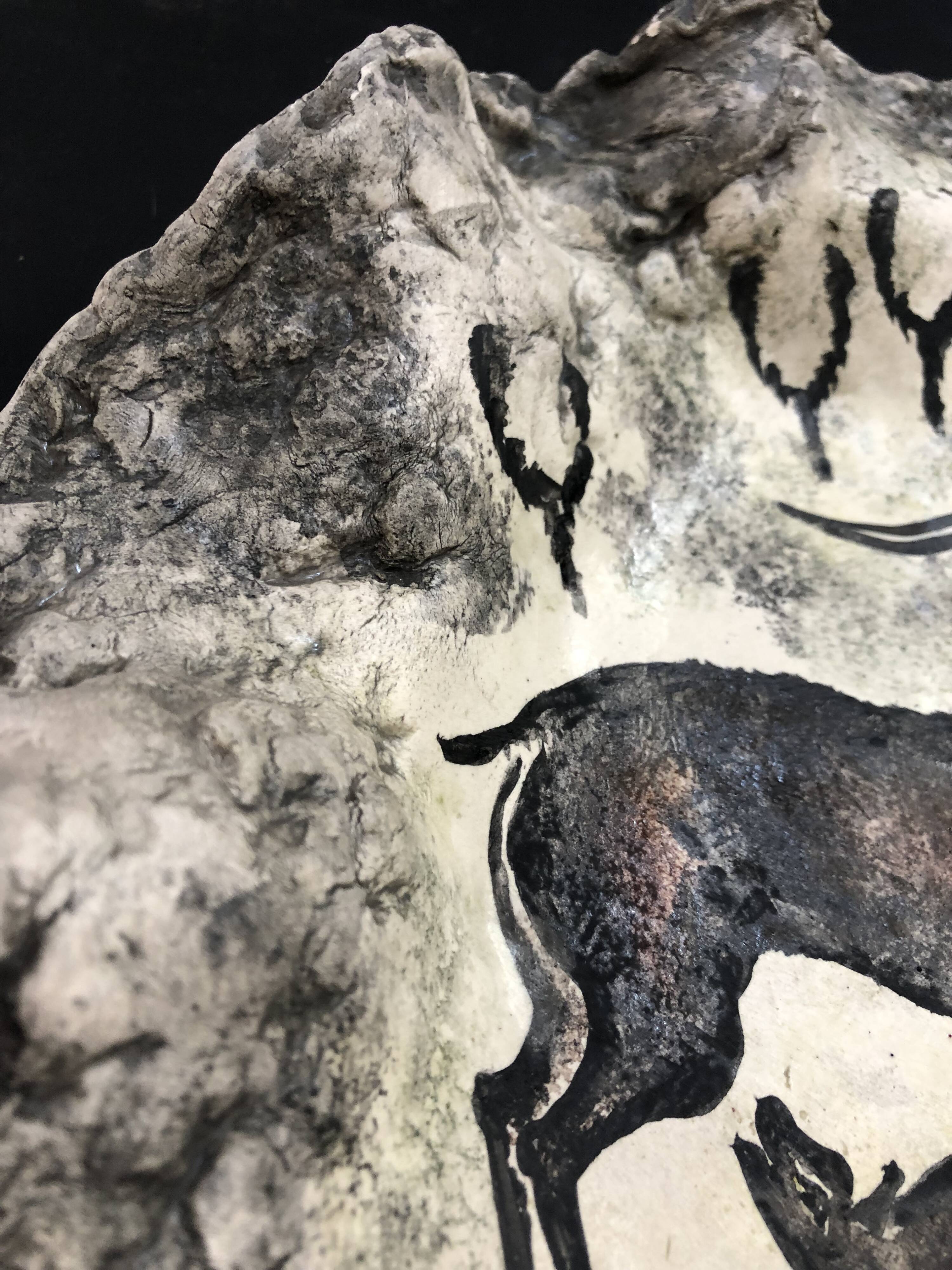 Vallauris parietal rock art