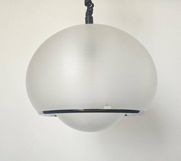 Rare Midcentury Pendant Meblo, Harvey Guzzini, Italy, 1970s