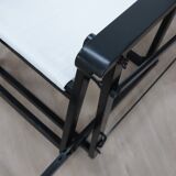 Vintage Italian design folding deck chair 1970s