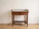 Antique wooden and marble dressing table