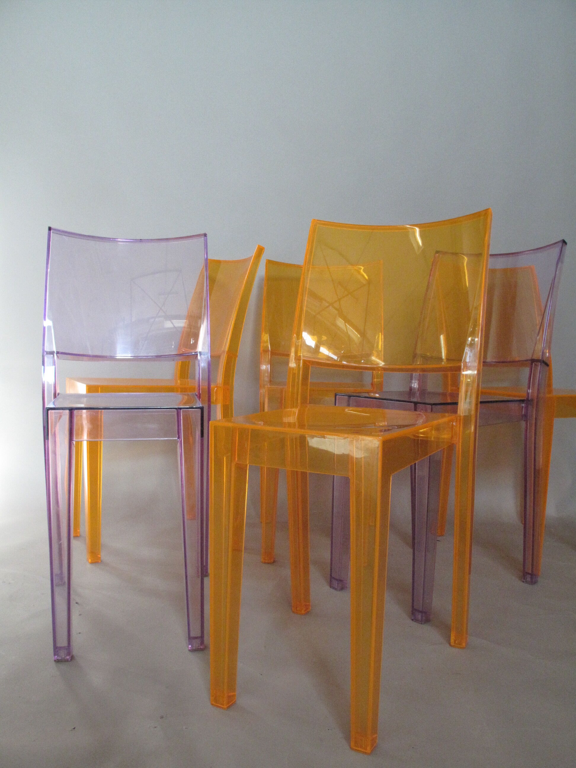 Set of 6 chairs "La Marie" by Philippe Starck for Kartell