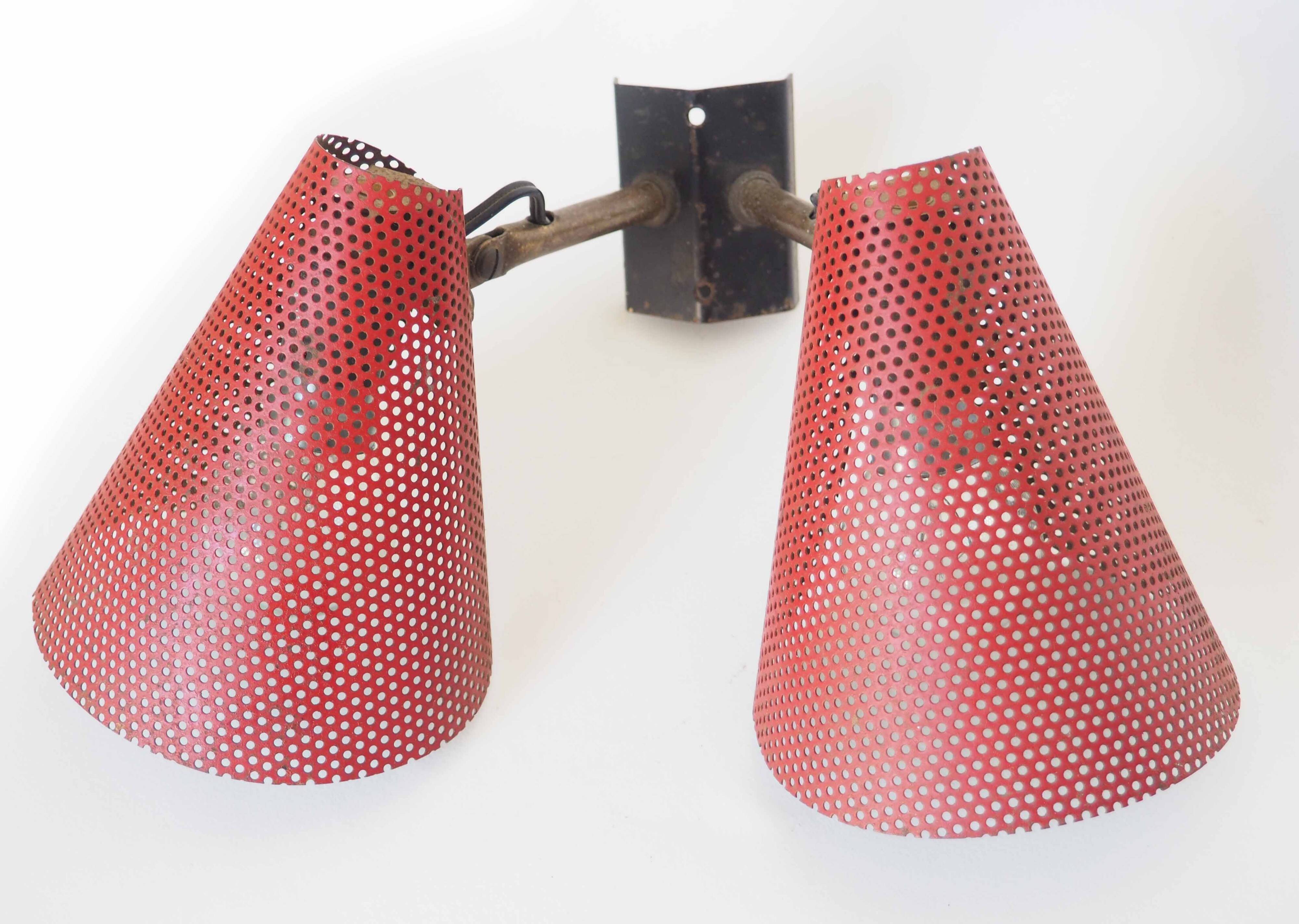 Double Rigitulle Wall Light by J Biny