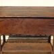 Antique oak furniture, dish drainer