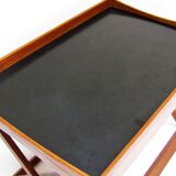 Danish Folding Campaign Side Table by Torsten Johansson for Bo-Ex