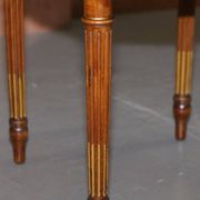 Pair of Carved Golden Wood Accent Chairs