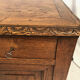 Bureau ministre en chêne richement sculpté, circa 1880