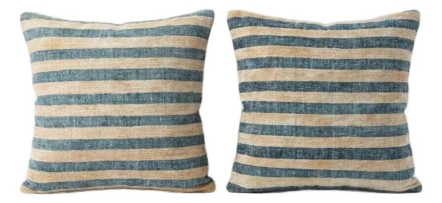 Set of 2 vintage Turkish cushion covers 51x51 cm