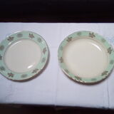 Lot of 2 old dishes Mill of Wolves