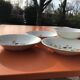 6 Assiettes creuses Gien modèle Gentilly