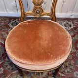 Set of 6 Louis XVI oak “Montgolfière” chairs