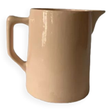Carafe en porcelaine rose, Sarreguemines, 1930, France