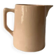 Carafe en porcelaine rose, Sarreguemines, 1930, France
