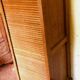 Massive oak curtain binder 20th century office furniture