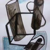 Sculpture with cylinders