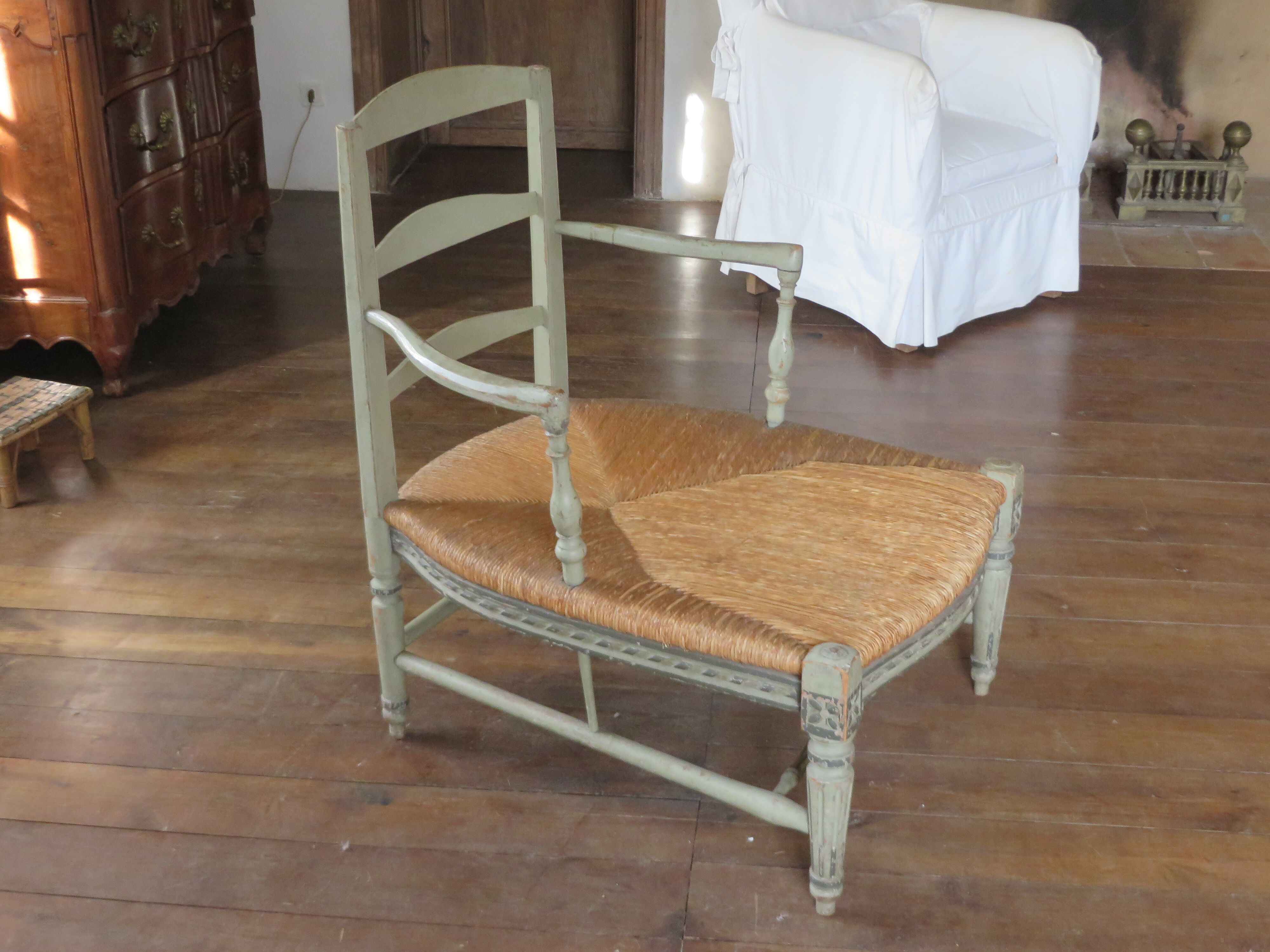 2 Duchess armchairs broken end 18 th