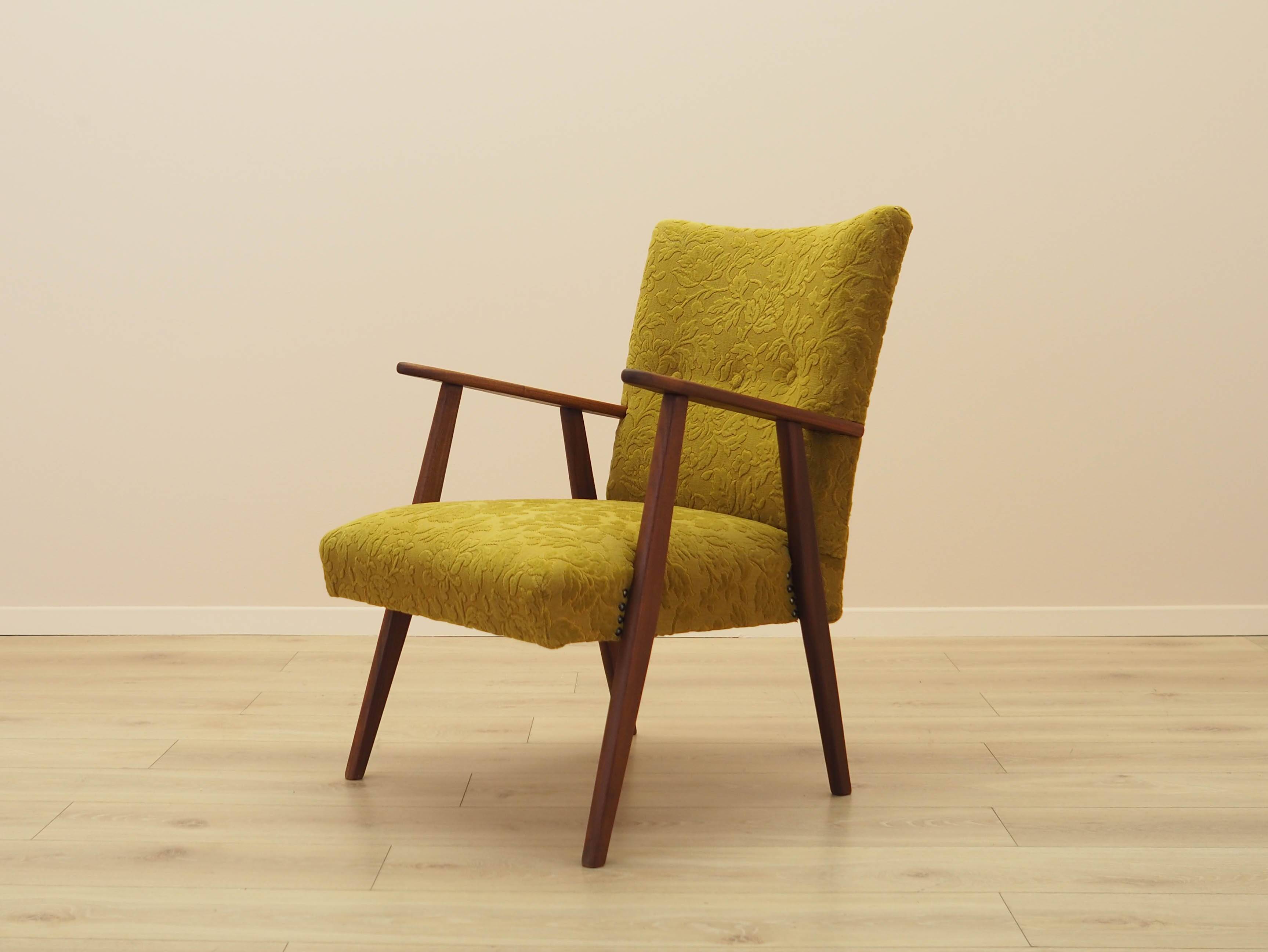 Teak armchair, Danish design, 1960s, made in Denmark