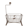 Old metal cradle from the late 1920s