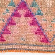 Tapis De Cuisine 2x12 Orange Tapis De Coureur Vintage Herki, 73x369Cm