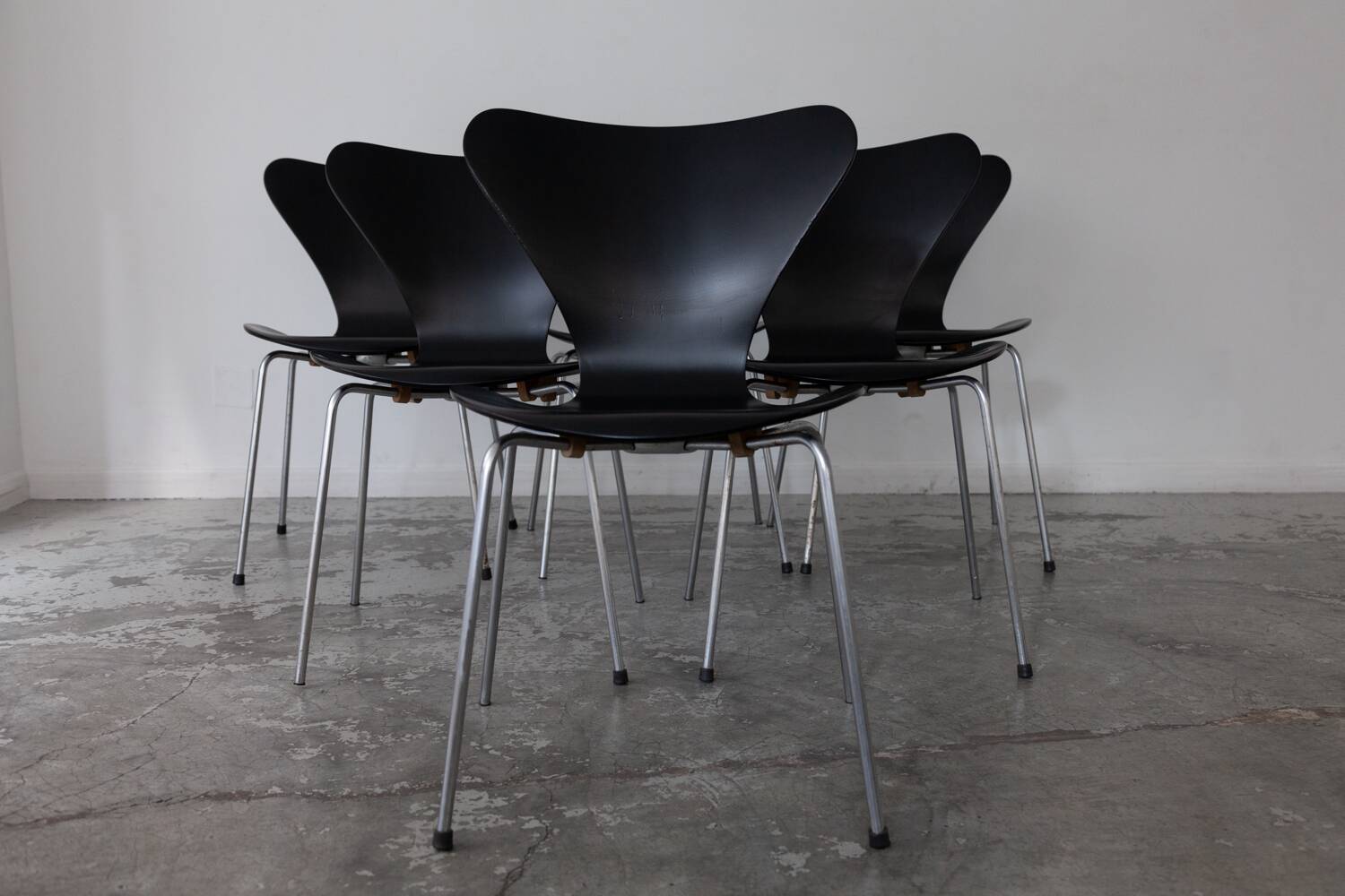 Serie 7 Chair Set by Arne Jacobsen for Fritz Hansen