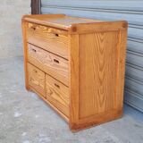 Pine chest of drawers 1970