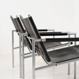 Paire de fauteuils modernistes « SE02 » de Martin Visser pour Spectrum