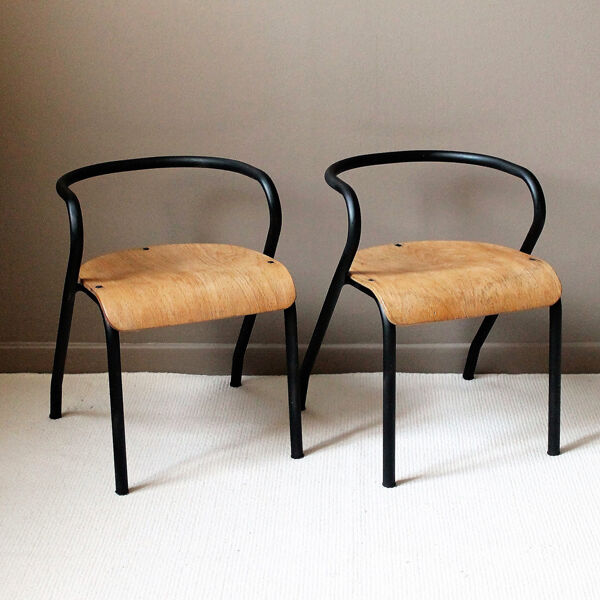 Chaise Hitier vintage