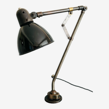 Lampe de travail bauhaus siemens vers 1930