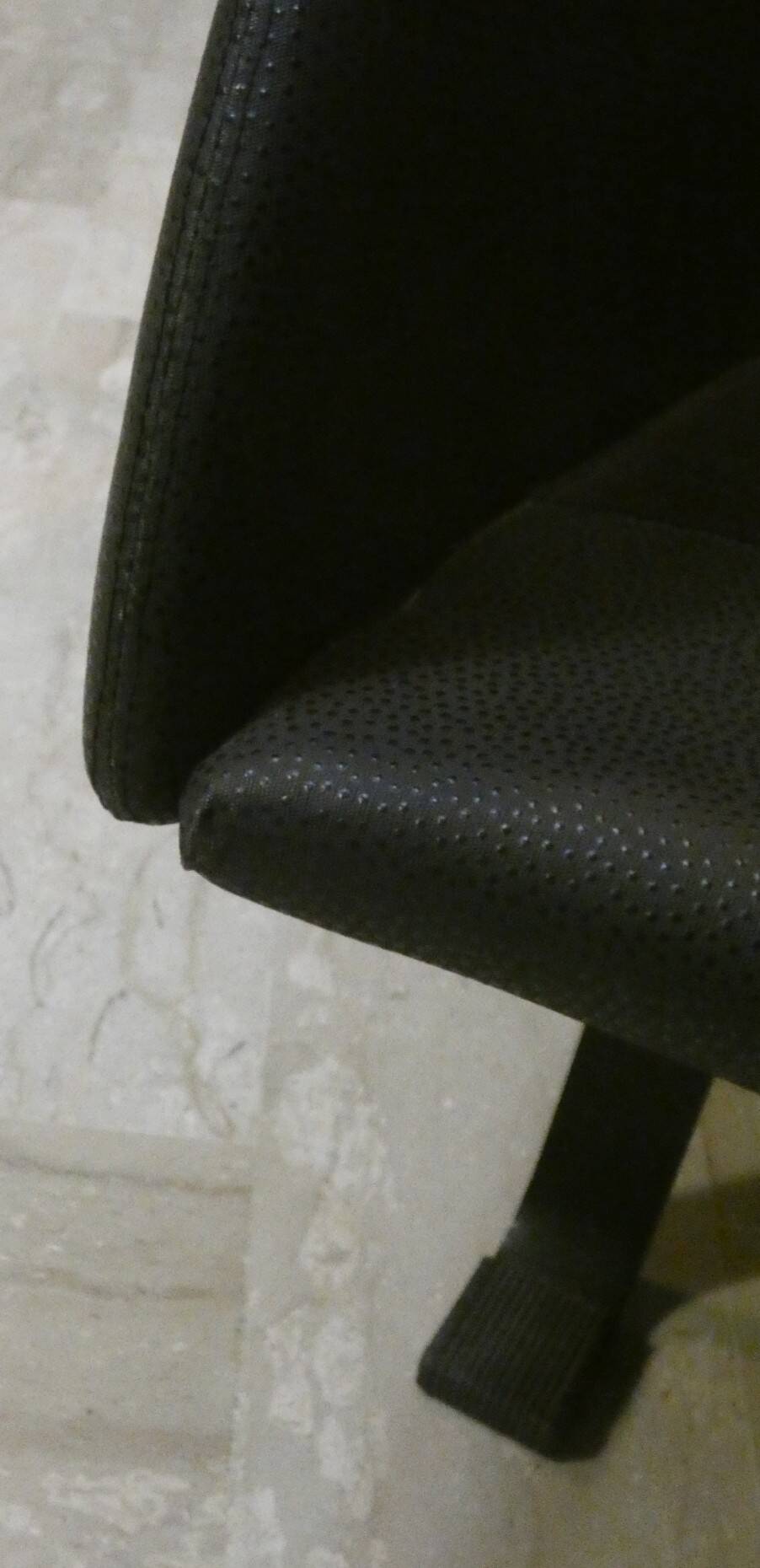 Postmodern armchair attributed to Paolo Nava for Flexform, Italy 1985.