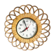 Rattan star clock