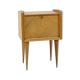 Vintage bedside table 1950 clear solid wood