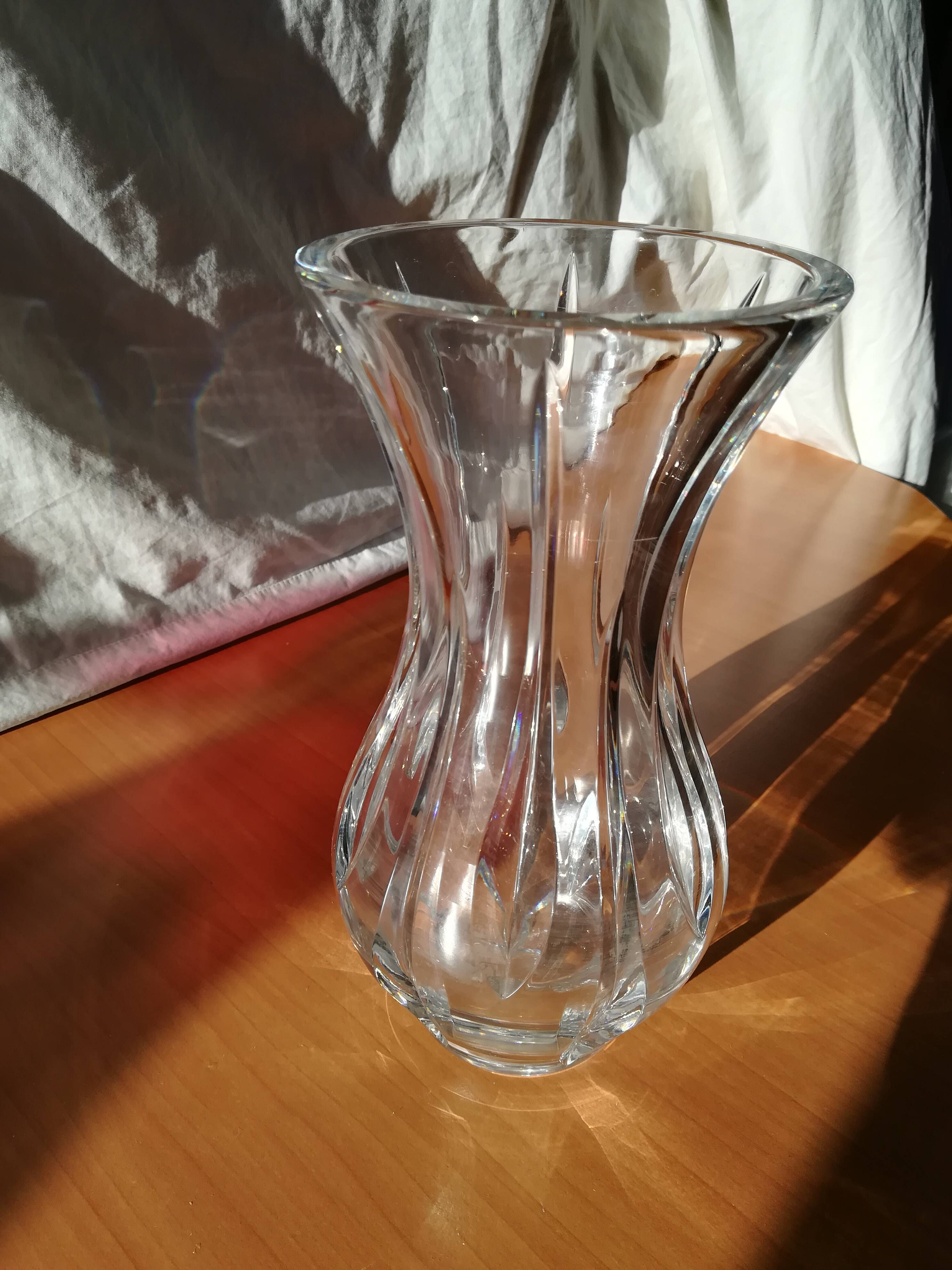 Crystal Corolla Vase