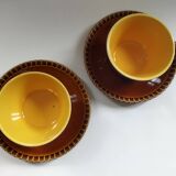 2 tasses à déjeuner Digoin Sarreguemines