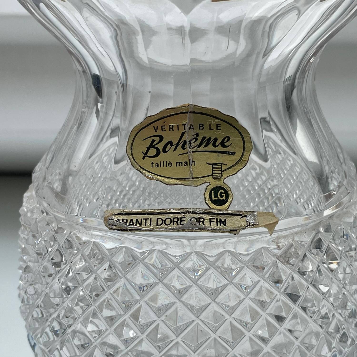 Vase Medicis Veritable Bohemia