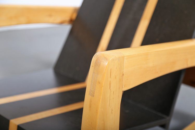 Rocking chair design 70s vintage