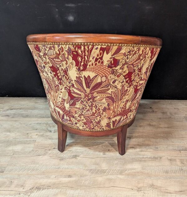 Paire de fauteuils gondole Art Déco datant des années 1930flag