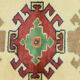 Anatolian handmade vintage rug 130 cm x 78 cm
