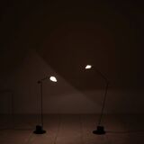 Set of 2 "Ambra" floor lamps by Valenti, Italy