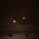 Ensemble de 2 lampes sur pied "Ambra" par Valenti, Italie
