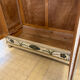 Vosgian wardrobe in painted wood