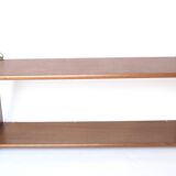 Solid wood wall shelf