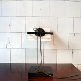 Lacqueched metal table lamp Italy 1970s