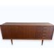 Large Scandinavian teak sideboard – 180 cm – 1960s