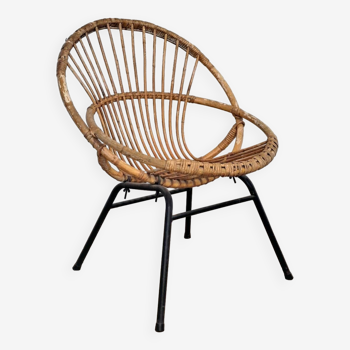 Rattan armchair