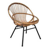 Rattan armchair