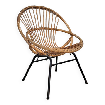 Fauteuil en rotin