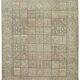 Handmade oriental 1980s 303 cm x 368 cm beige wool carpet