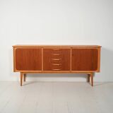 Scandinavian vintage Sideboard in Teak and Oak