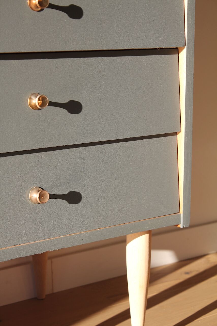 Repainted vintage dresser